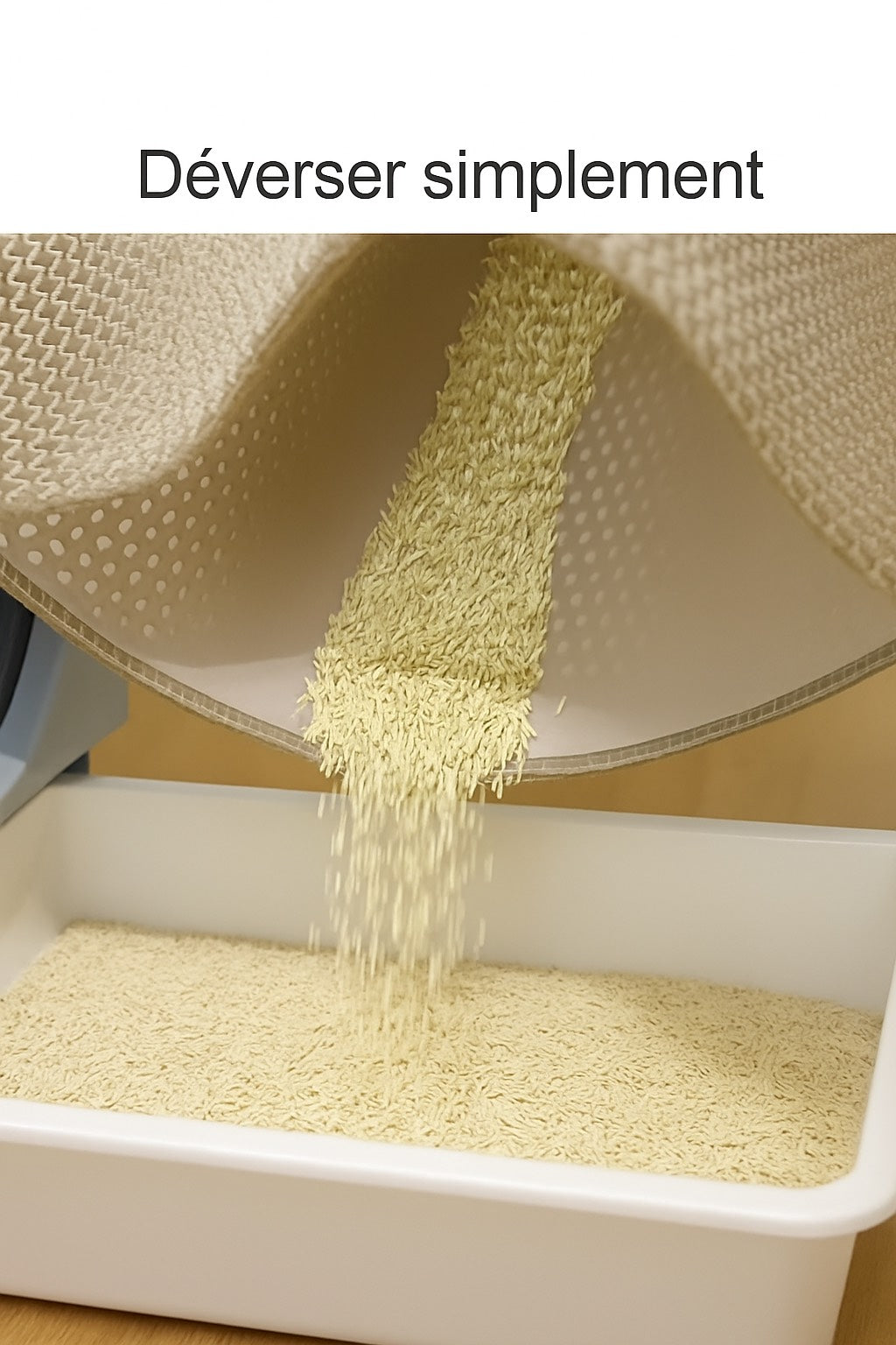 Tapis de litière pour chat