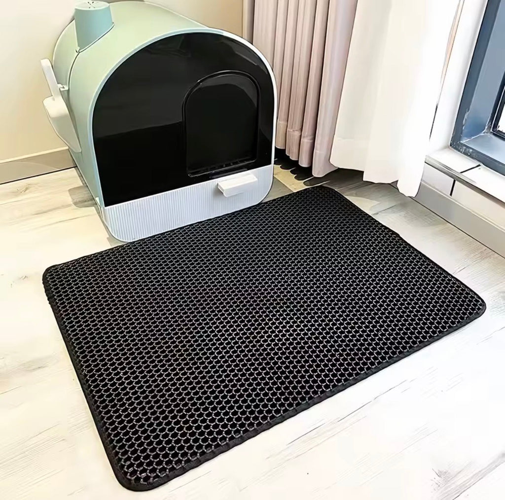 Tapis de litière pour chat