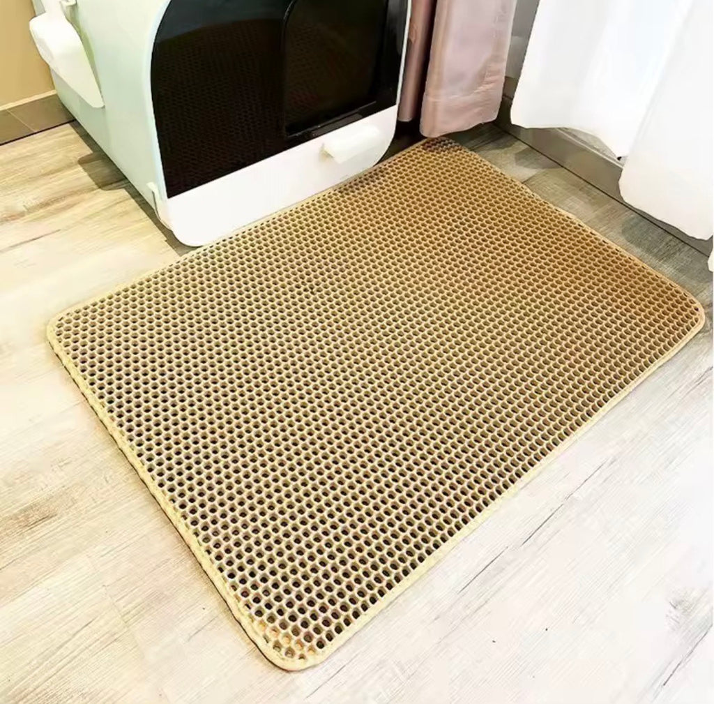 Tapis de litière pour chat